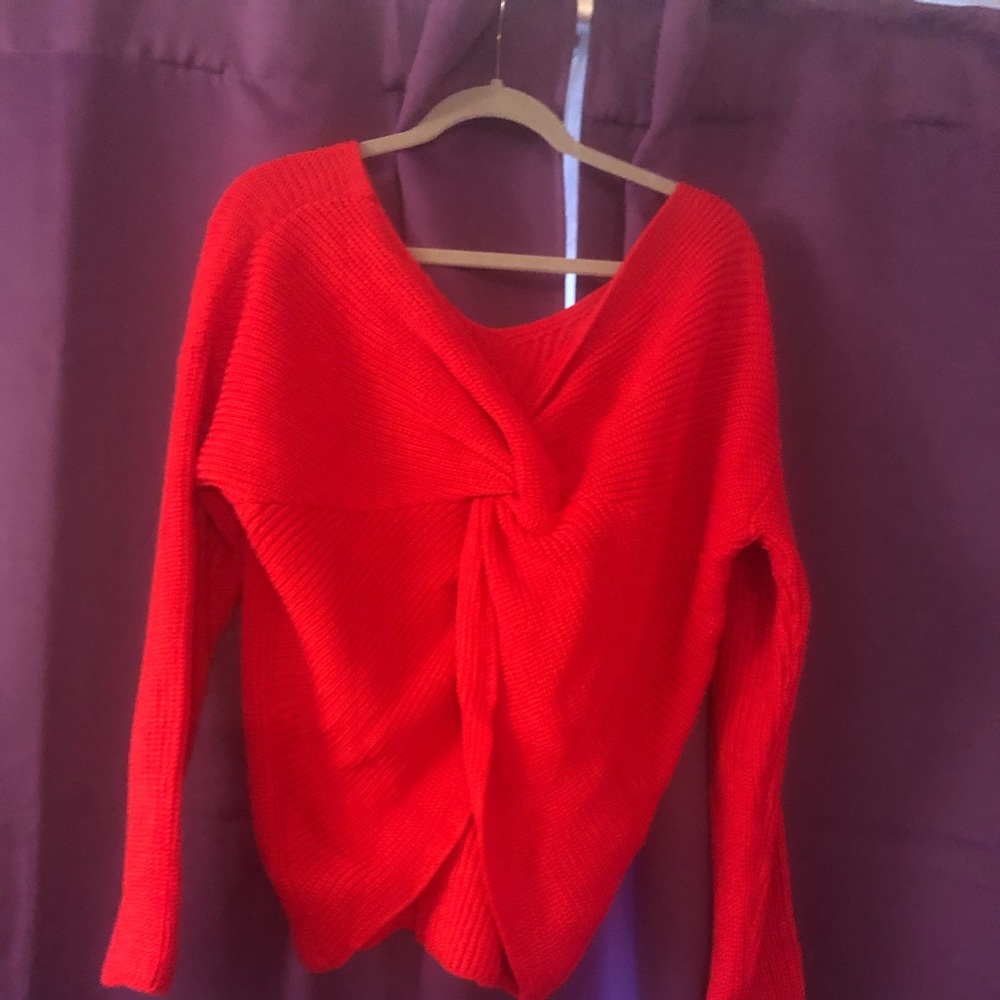 Beautiful red sweater